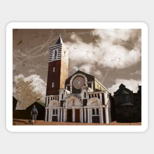 St Boniface Church, Tooting, SW17, London Sticker